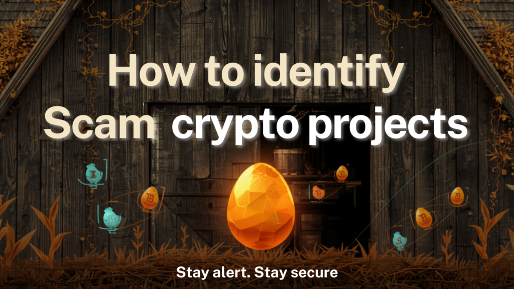 How to identify Scam crypto projects