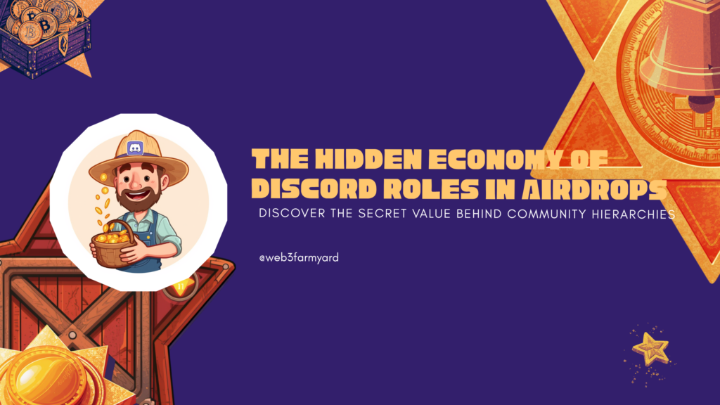 The hidden economy of discord roles in airdrop