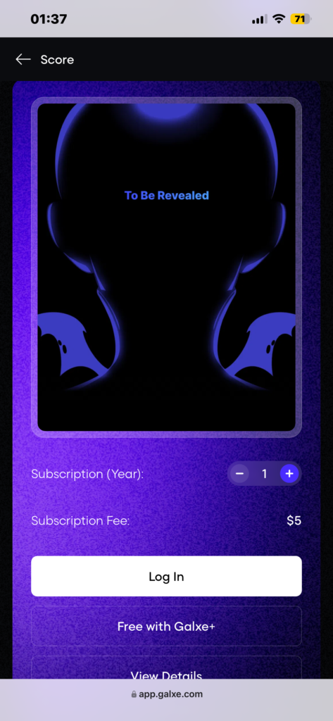 earn with galxe+ subscription